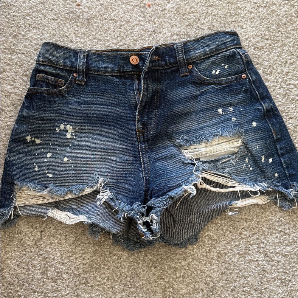 NOBO High Rise Denim Shorts